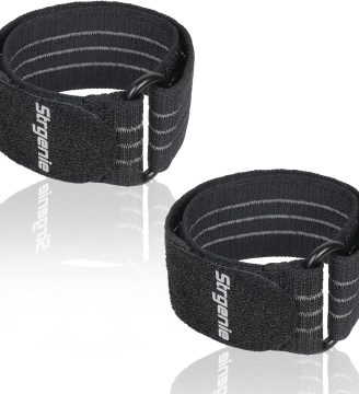 Elastic Ankle Straps, Cowboy Boot Straps, Adjustable Elastic Pant Leg Straps for Biking, Fishing, Hiking, Wading etc.
